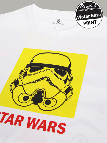 Star Wars Ep- Ix Printed Oversized Tshirt For Men