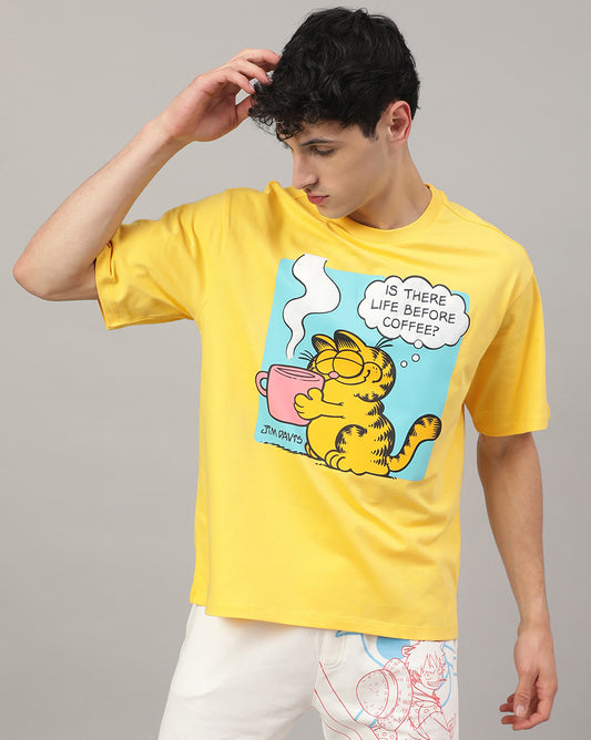 Garfield Oversized Fit Tshirt For Men