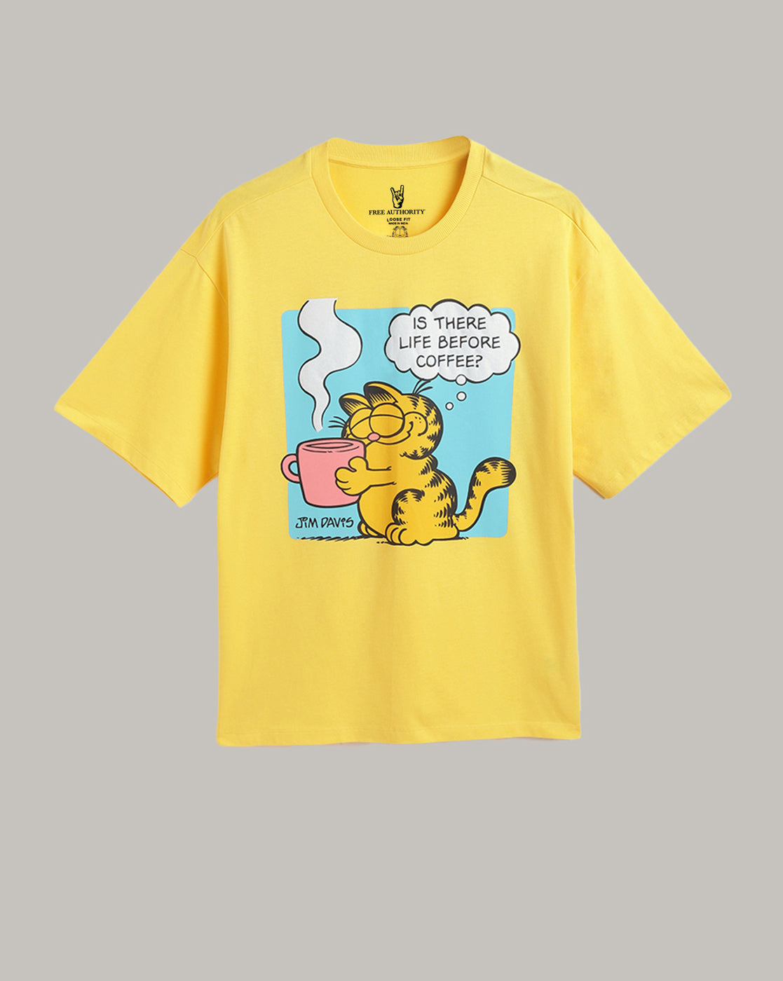 Garfield Oversized Fit Tshirt For Men