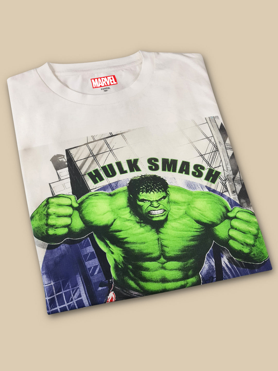 Hulk White Tshirt For Men