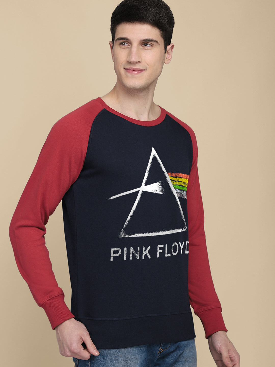 Pink Floyd Navy Sweatshirt For Men