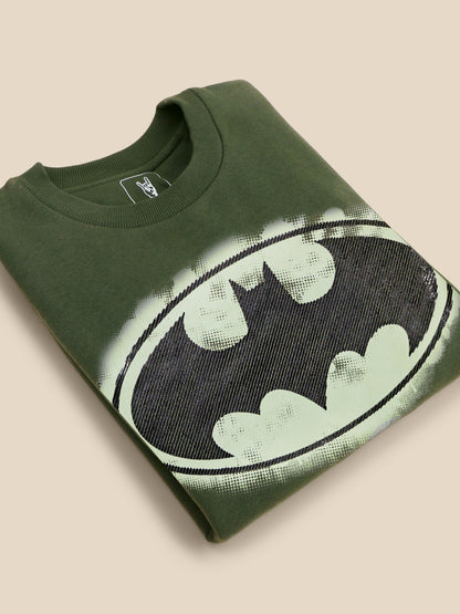 Batman Green Sweatshirt For Men