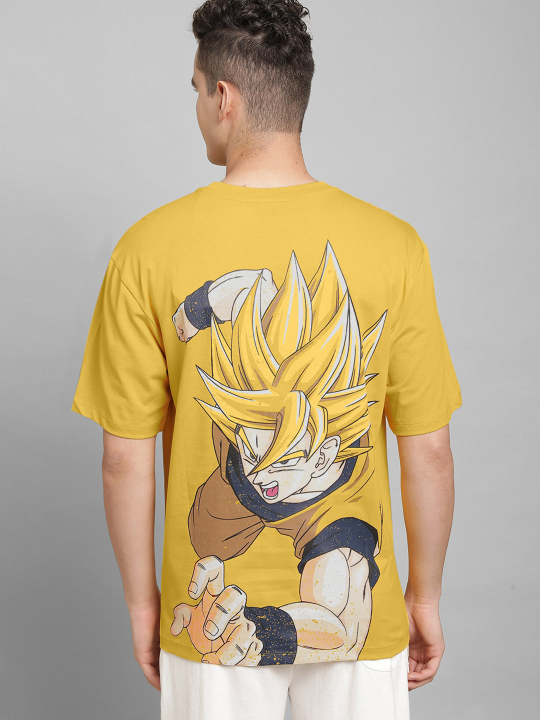 Dragon Ball Z Yellow Tshirt For Men – Free Authority