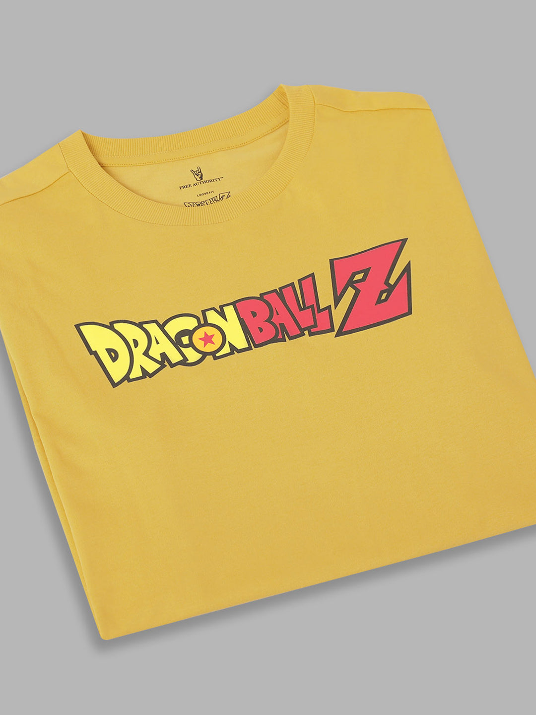 Dragon Ball Z Yellow Tshirt For Men