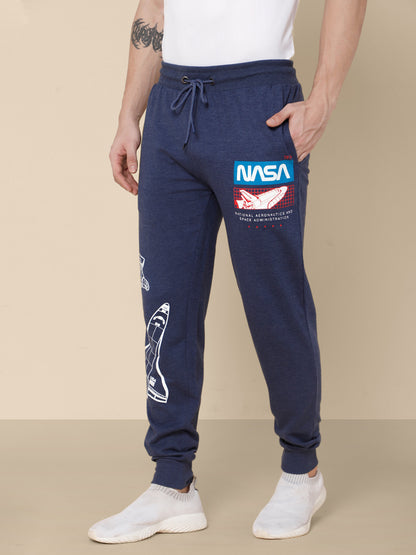 NASA Blue Jogger For Men