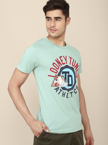 Looney Tunes Green Tshirt For Men