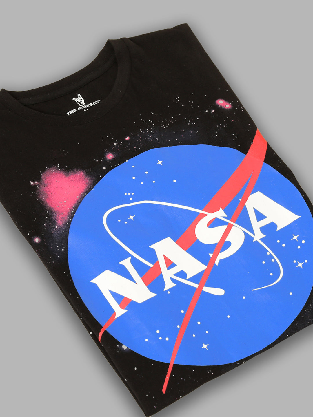 NASA Black Tshirt For Men