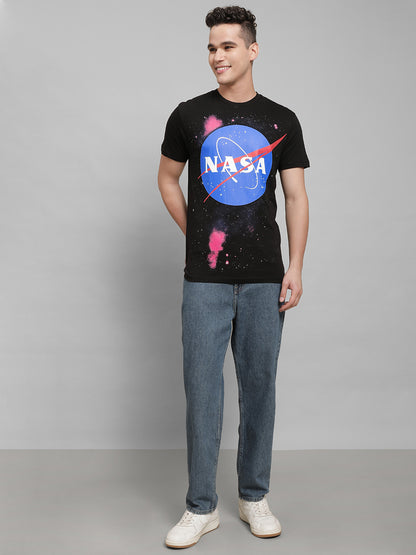 NASA Black Tshirt For Men