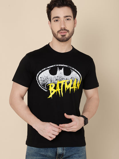 Men's Batman Black Tshirt