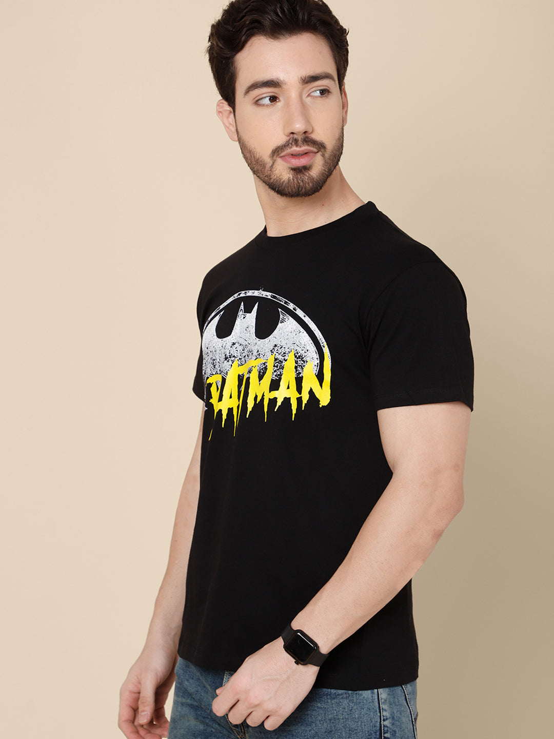 Men's Batman Black Tshirt