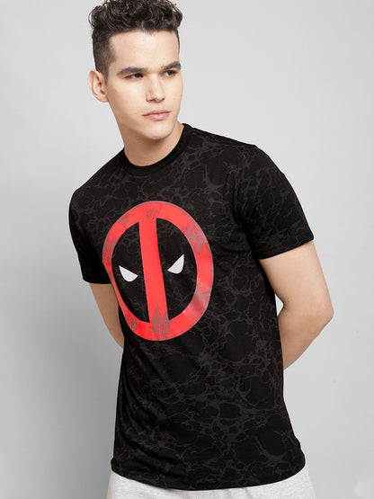 Deadpool Black Tshirt For Men