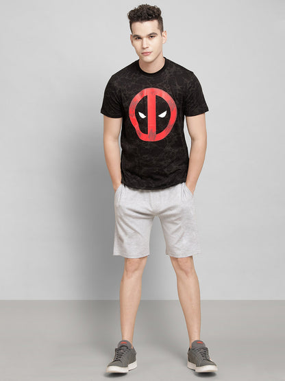 Deadpool Black Tshirt For Men