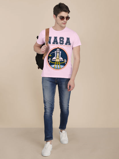 NASA Purple Tshirt For Men