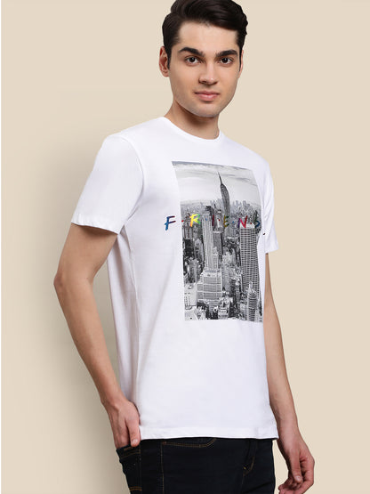 Friends White Tshirt For Men