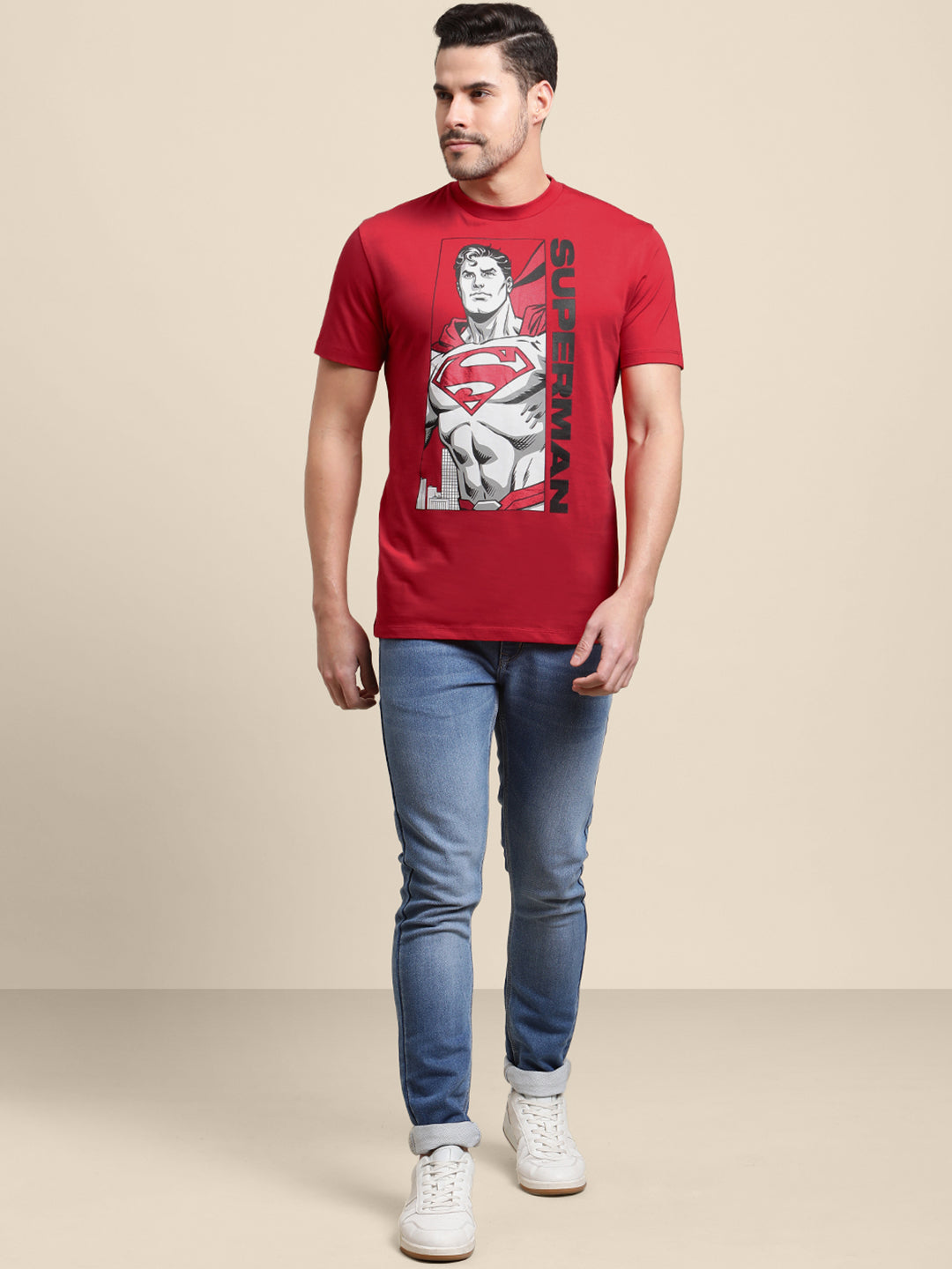 Superman Red Tshirt For Men