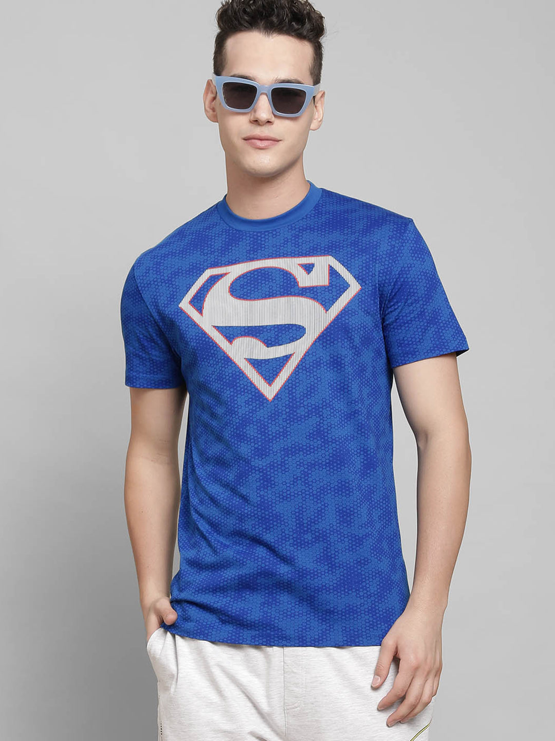 Superman Blue Tshirt For Men