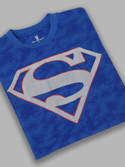 Superman Blue Tshirt For Men