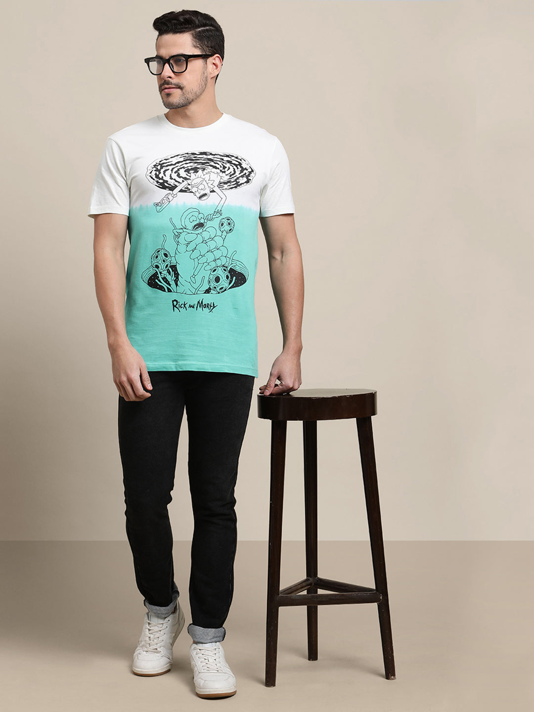 Rick & Morty Regular Fit Tshirt For Men