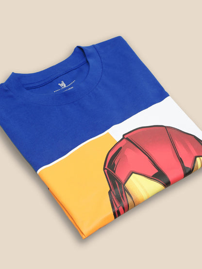 Iron Man Blue Tshirt For Men