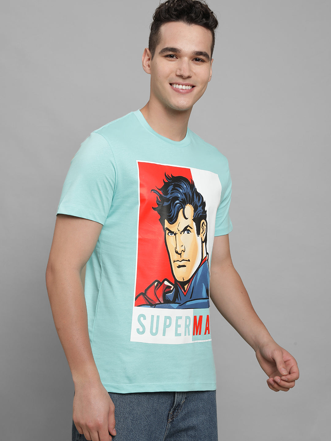 Superman Blue Tshirt For Men