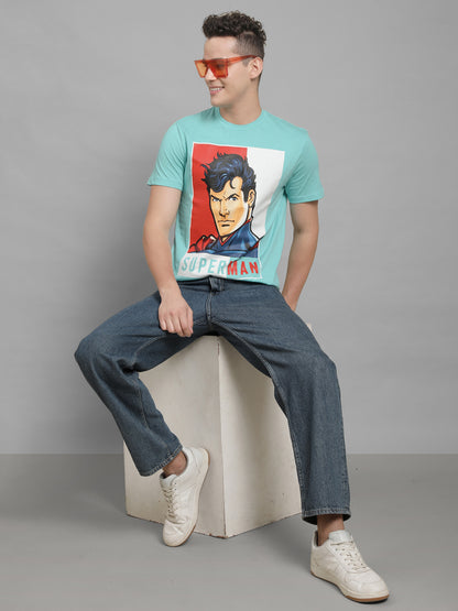 Superman Blue Tshirt For Men