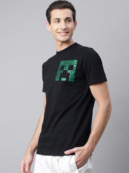 Minecraft Black Tshirt For Men