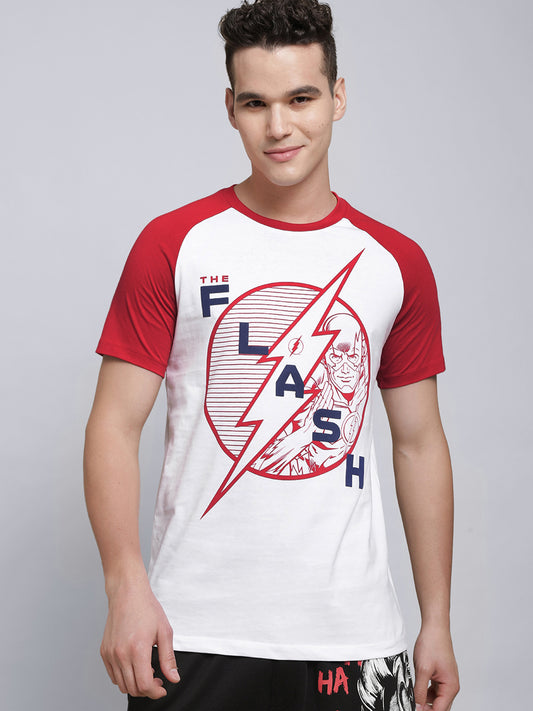 The Flash White Tshirt For Men