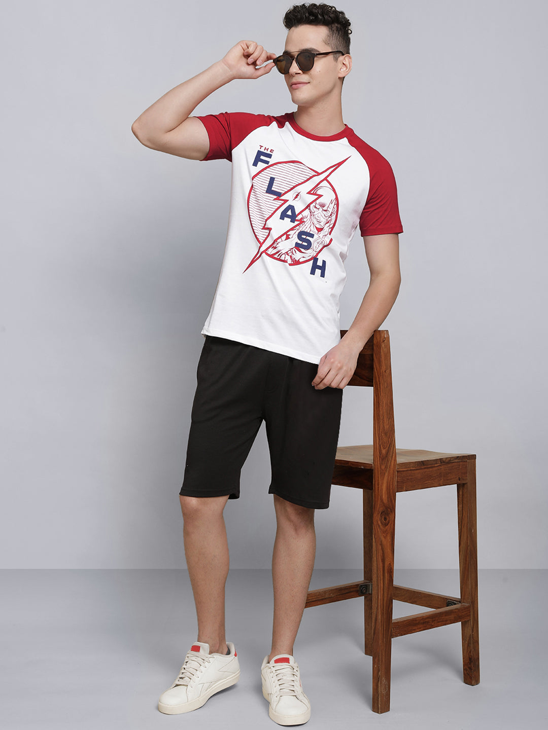 The Flash White Tshirt For Men