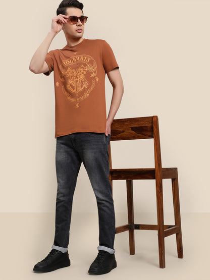 Harry Potter Brown Tshirt For Men