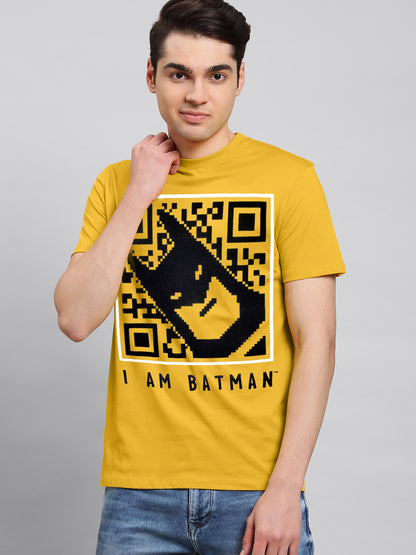 Batman Yellow Tshirt For Men