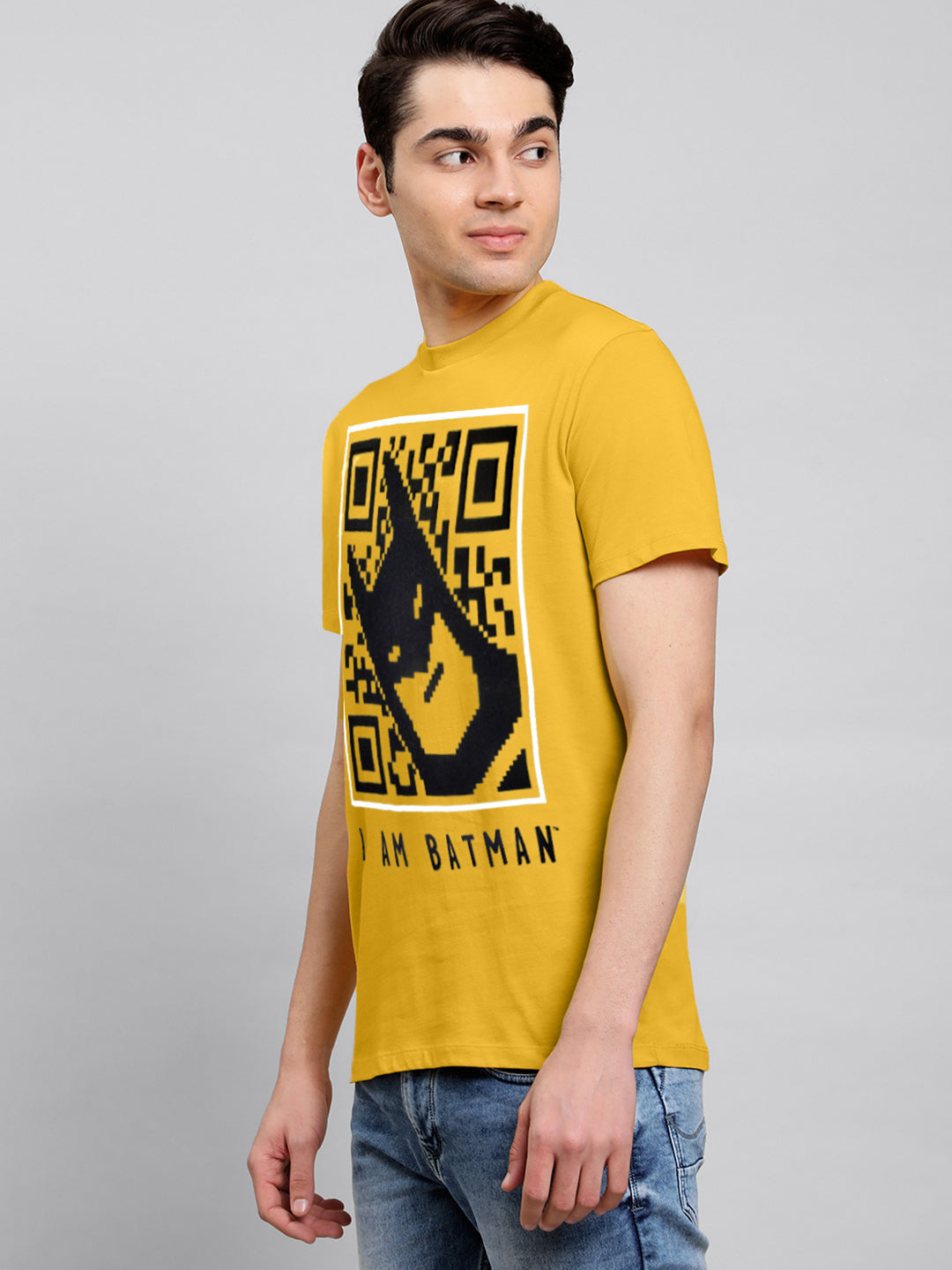 Batman Yellow Tshirt For Men