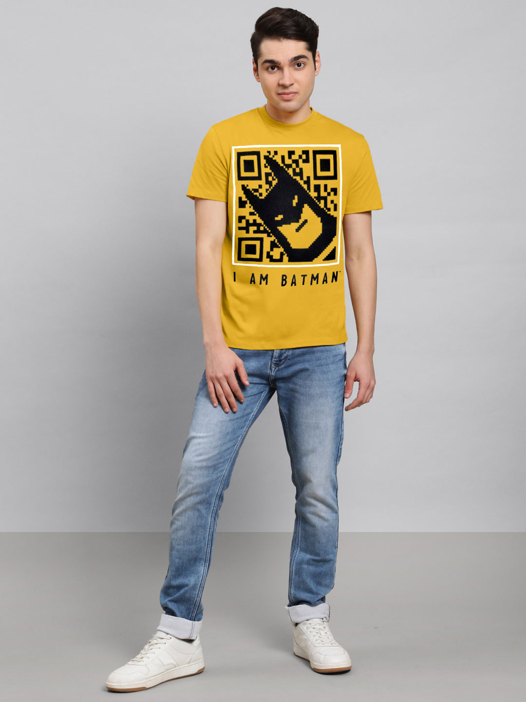 Batman Yellow Tshirt For Men