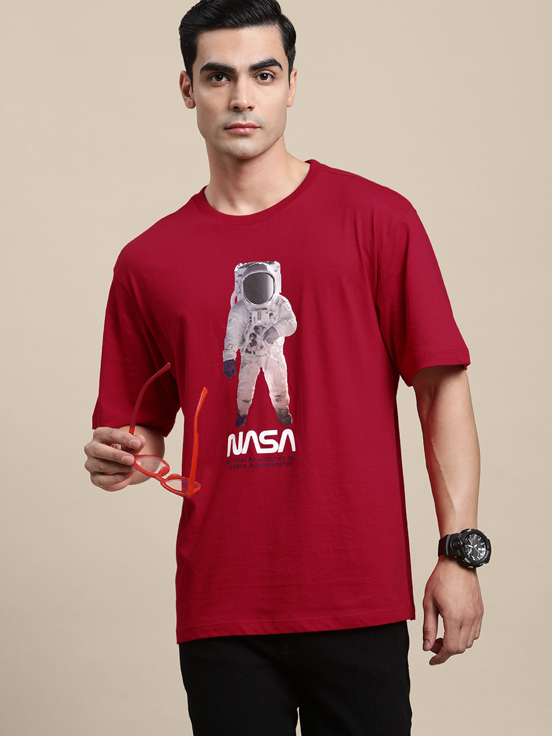 NASA Oversized Fit Tshirt For Men