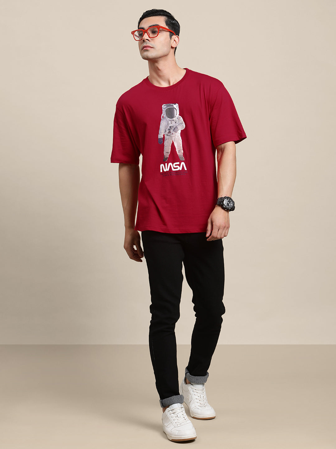 NASA Oversized Fit Tshirt For Men