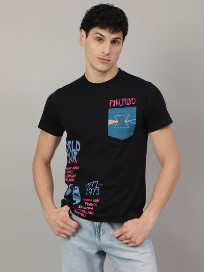 Pink Floyd Regular Fit Tshirt For Men