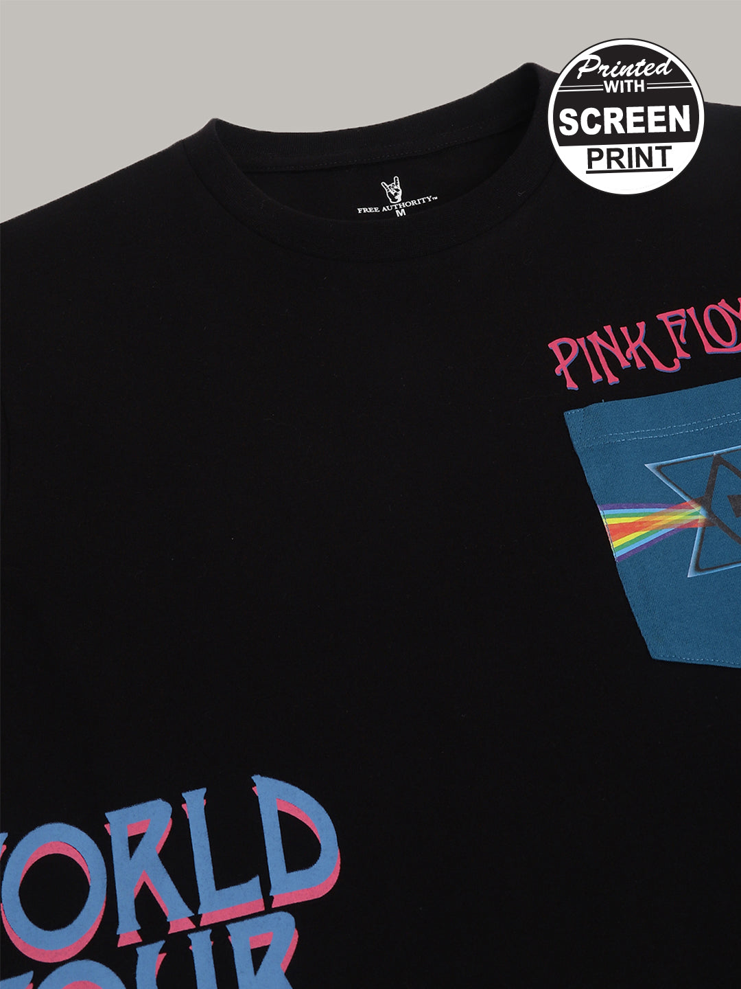 Pink Floyd Regular Fit Tshirt For Men