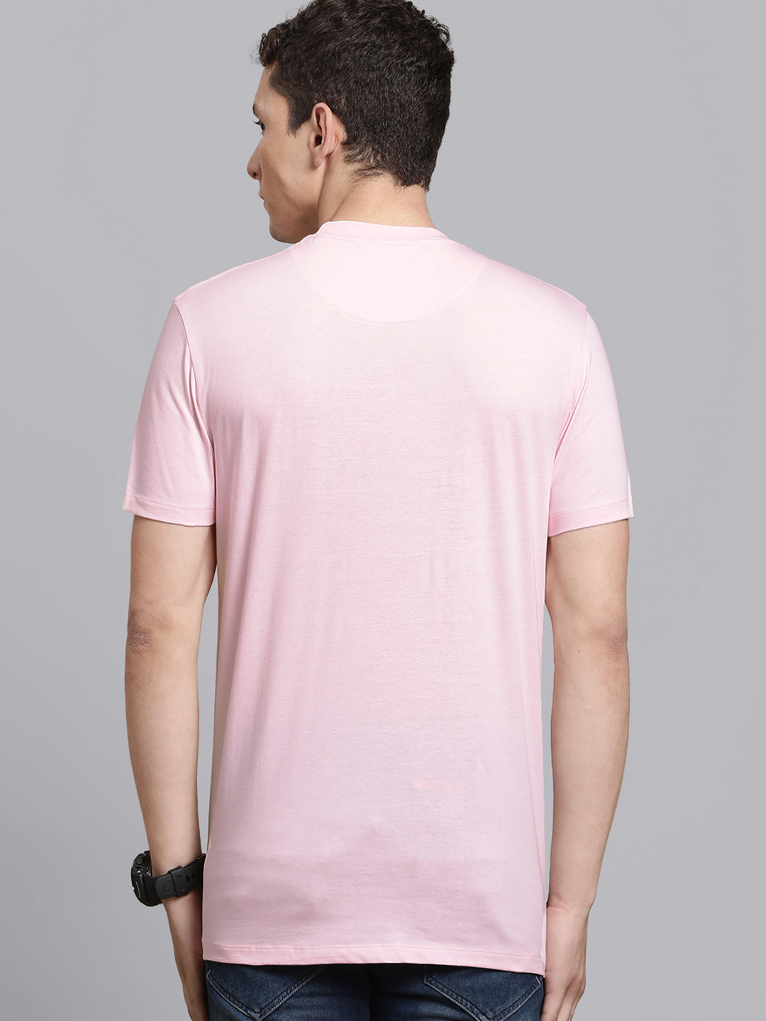 Rick and Morty Pink Tshirt For Men