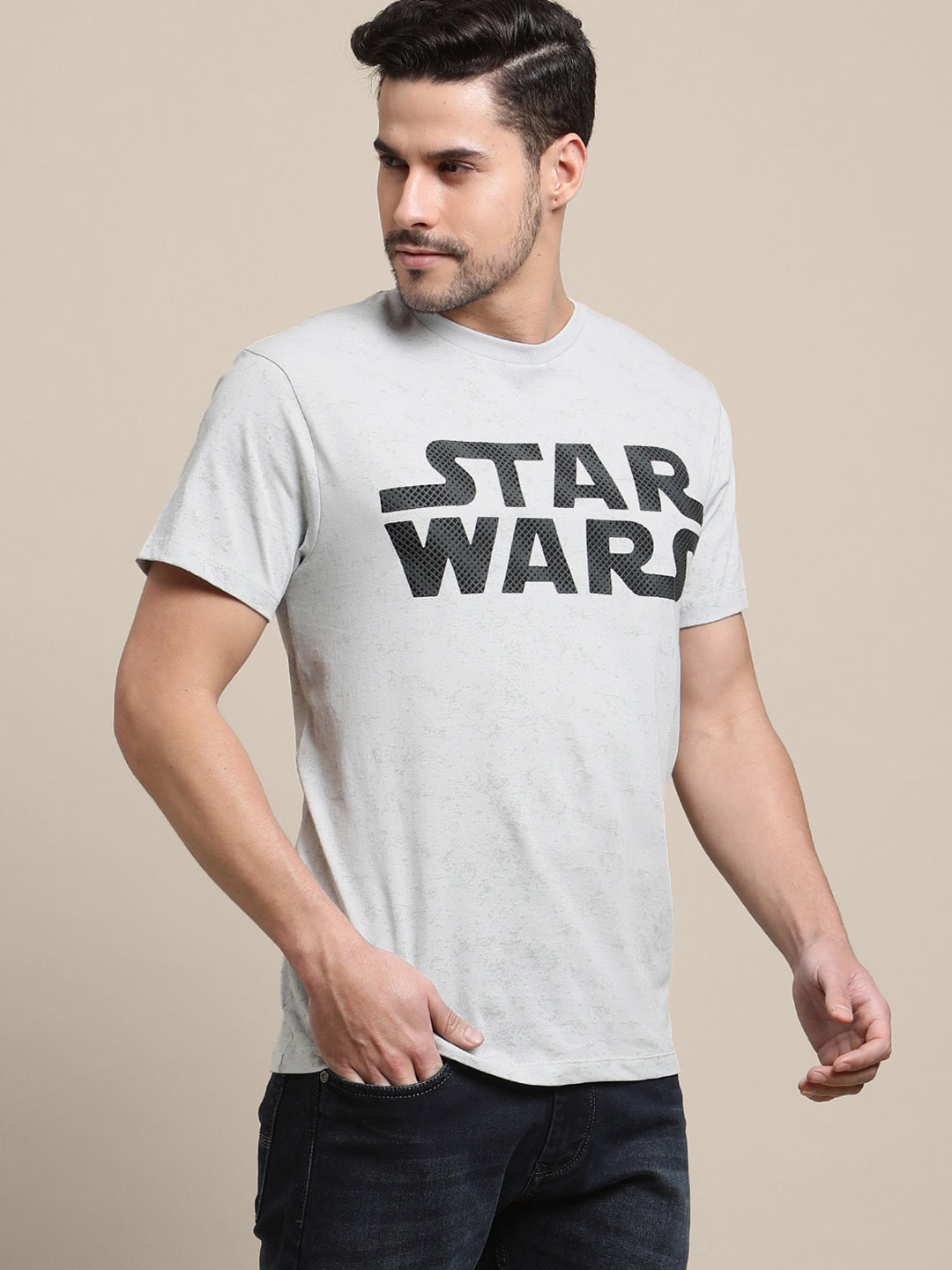 Star Wars Grey Tshirt For Men