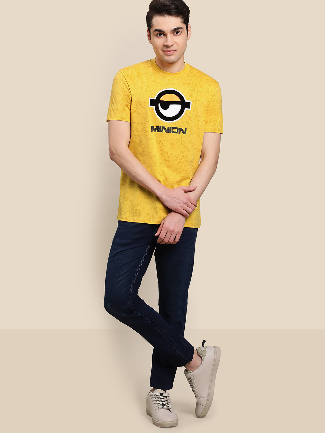 Minions Yellow Tshirt For Men