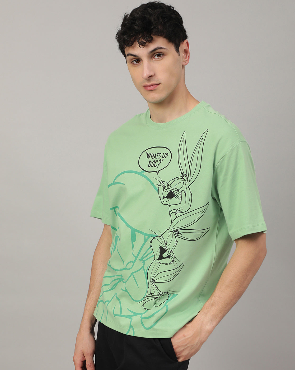 Looney Tunes Oversized Tshirt For Men