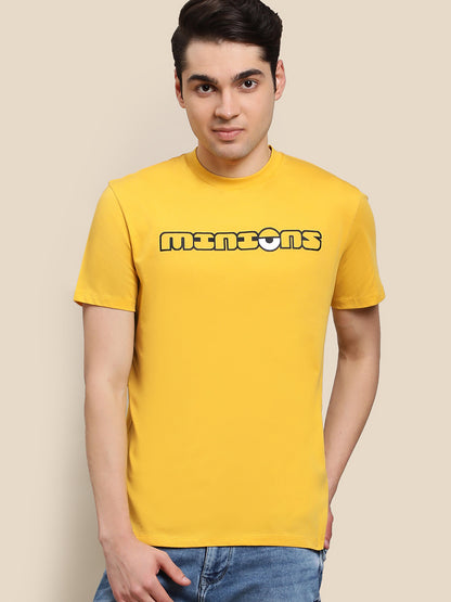 Minions Regular Fit Tshirt For Men