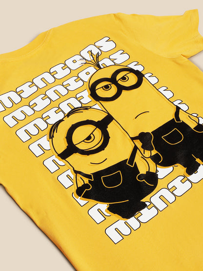 Minions Regular Fit Tshirt For Men