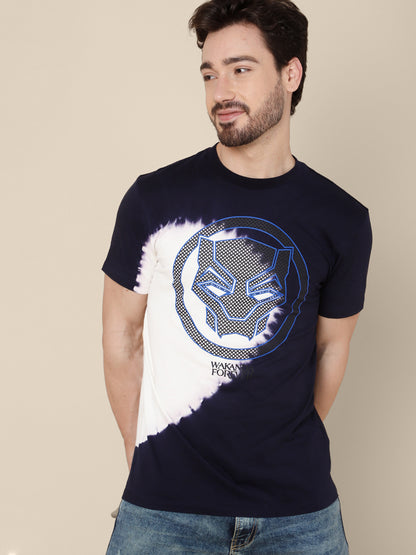 Black Panther Wakanda Forever Regular Fit Tshirt For Men