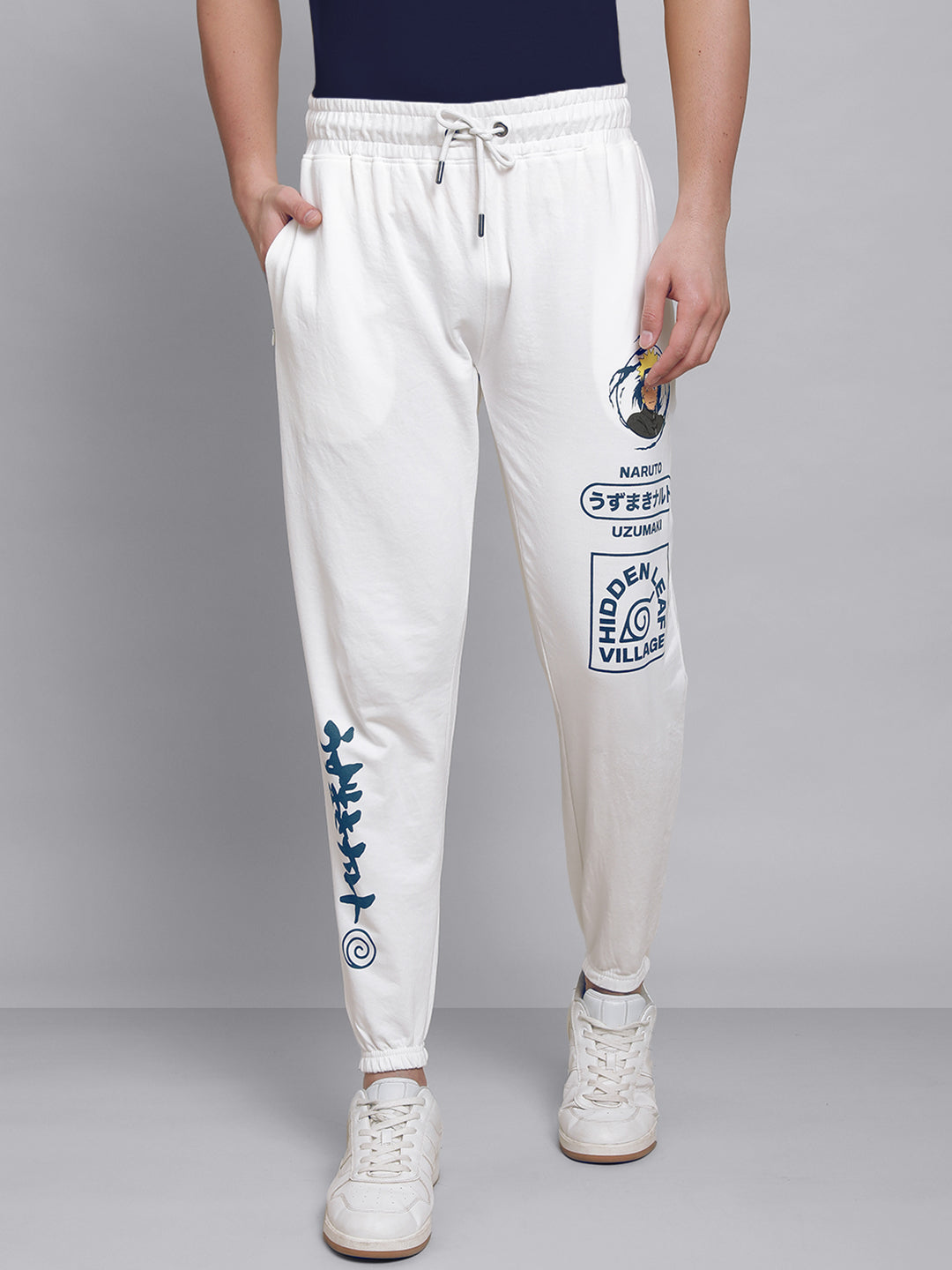 Naruto Off-White Jogger For Men