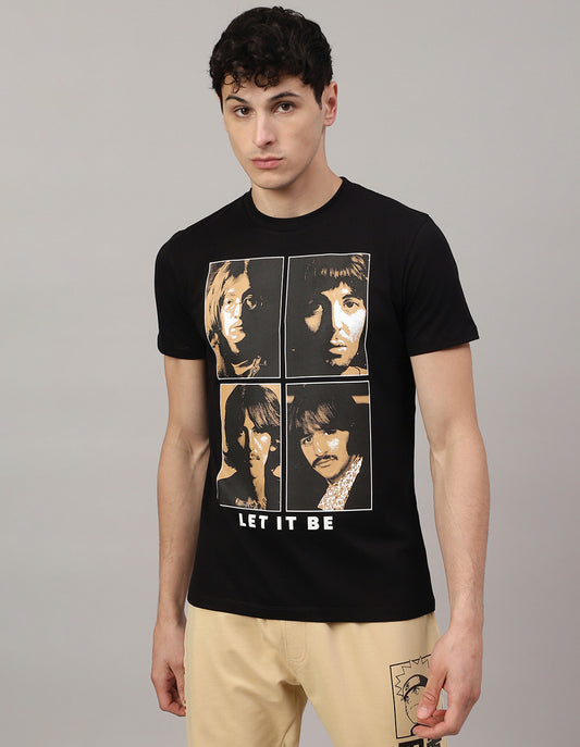 The Beatles Regular Fit Tshirt For Men