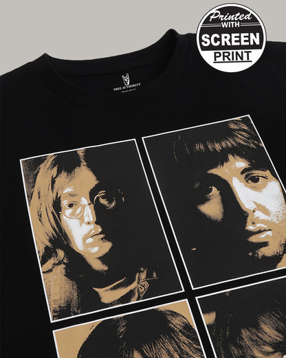 The Beatles Regular Fit Tshirt For Men