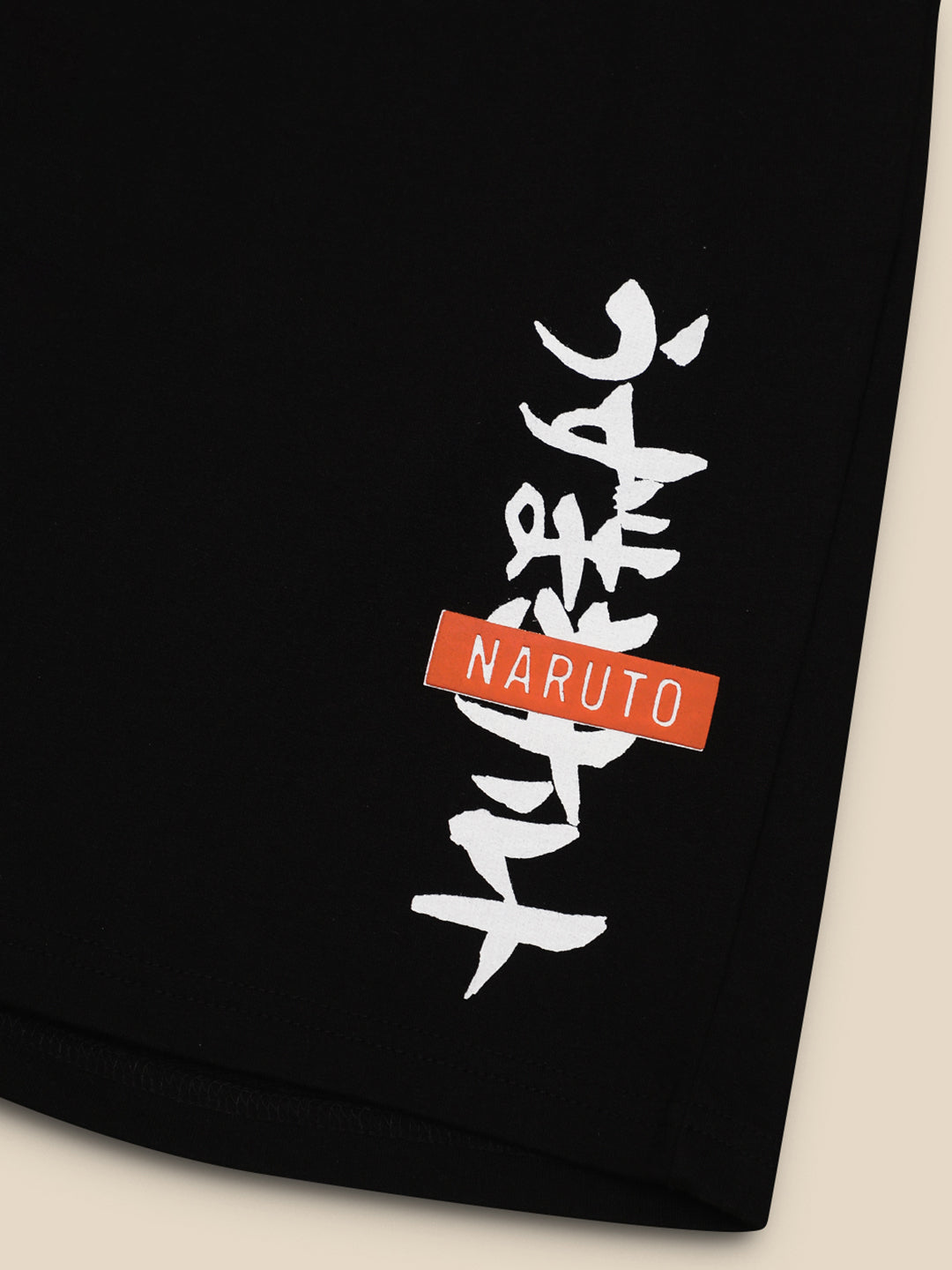 Naruto Black Shorts For Men