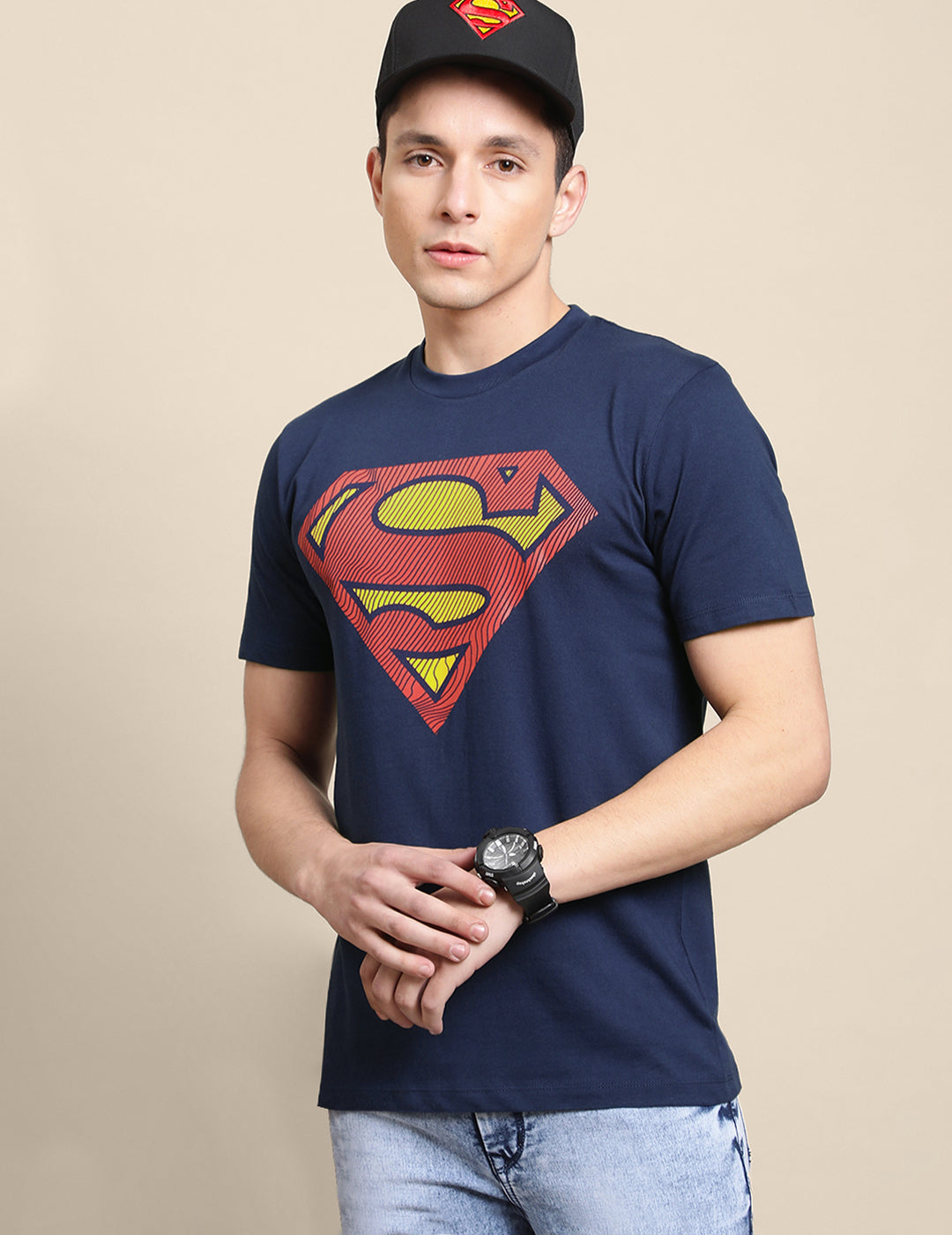 Superman Blue Tshirt For Men