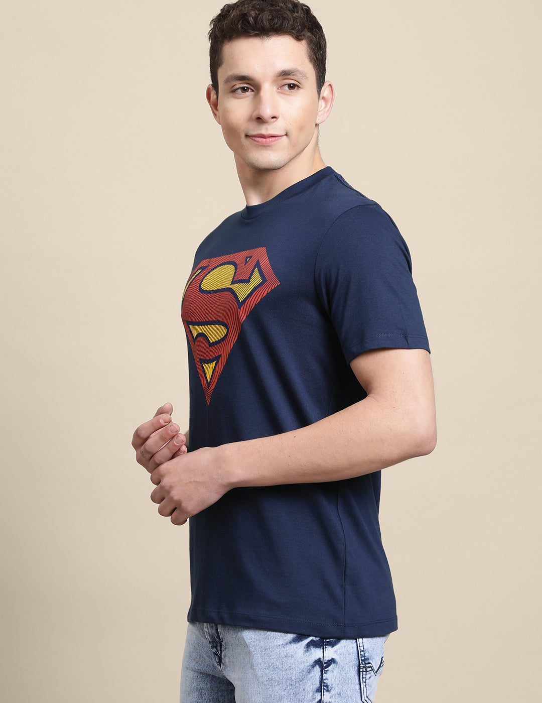 Superman Blue Tshirt For Men