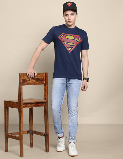 Superman Blue Tshirt For Men